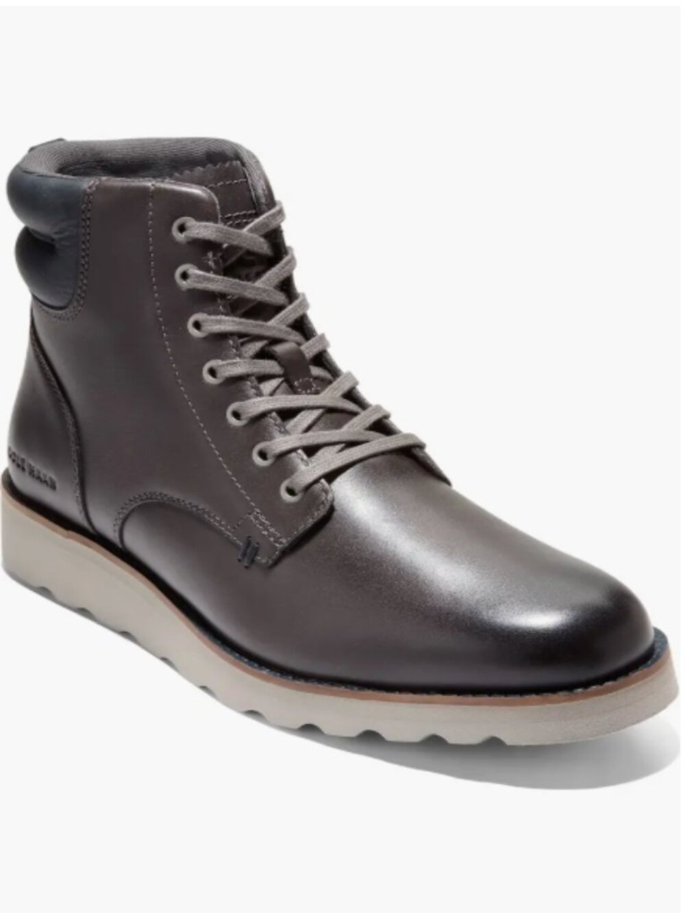 Cole Haan Men's Grand Woodbury Leather Waterproof Hiking Boots, Brown - Size 13